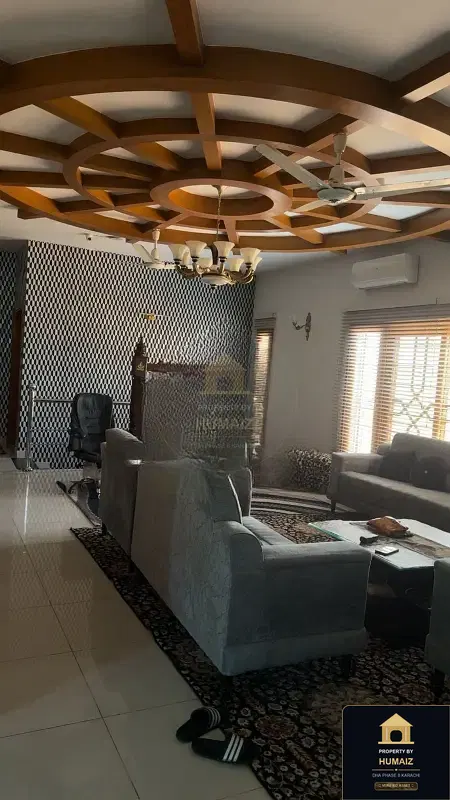 500 Sq. Yd. 6-Bedroom Luxury Villa (Basement, 7 Bath, Residence 1) in Khayaban-e-Faisal For Sale in DHA Phase 8 Karachi — Photograph 7