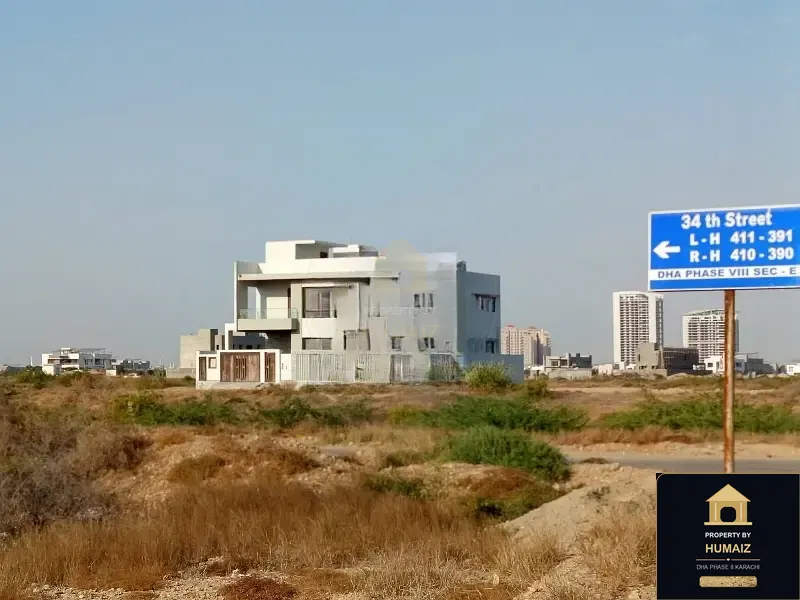 1,000 Sq. Yd. Residential Plot (Parcel 13) in Zone A For Sale in DHA Phase 8 Karachi — Photograph 3
