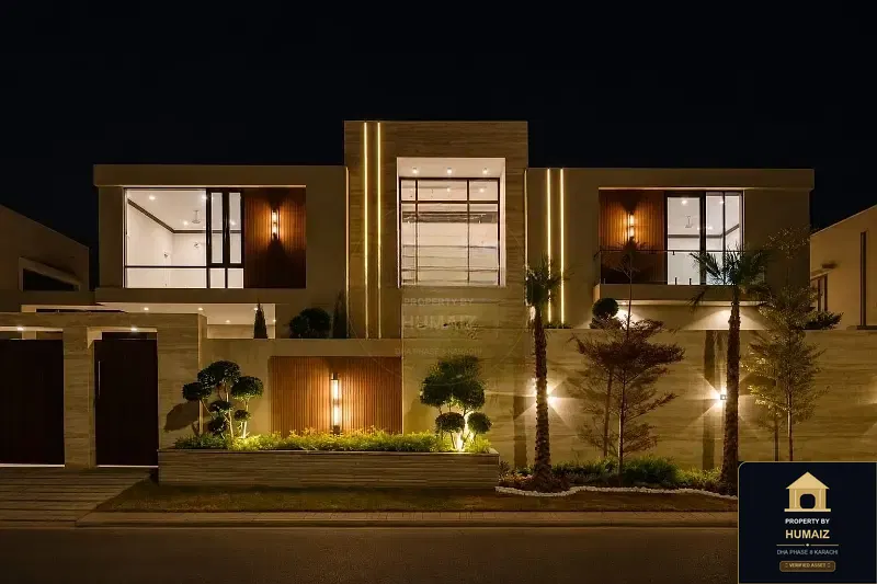 1,000 Sq. Yd. 6-Bedroom Luxury Villa (Private Pool, 6 Bath, Residence 16) in Zone A For Sale in DHA Phase 8 Karachi — Photograph 2