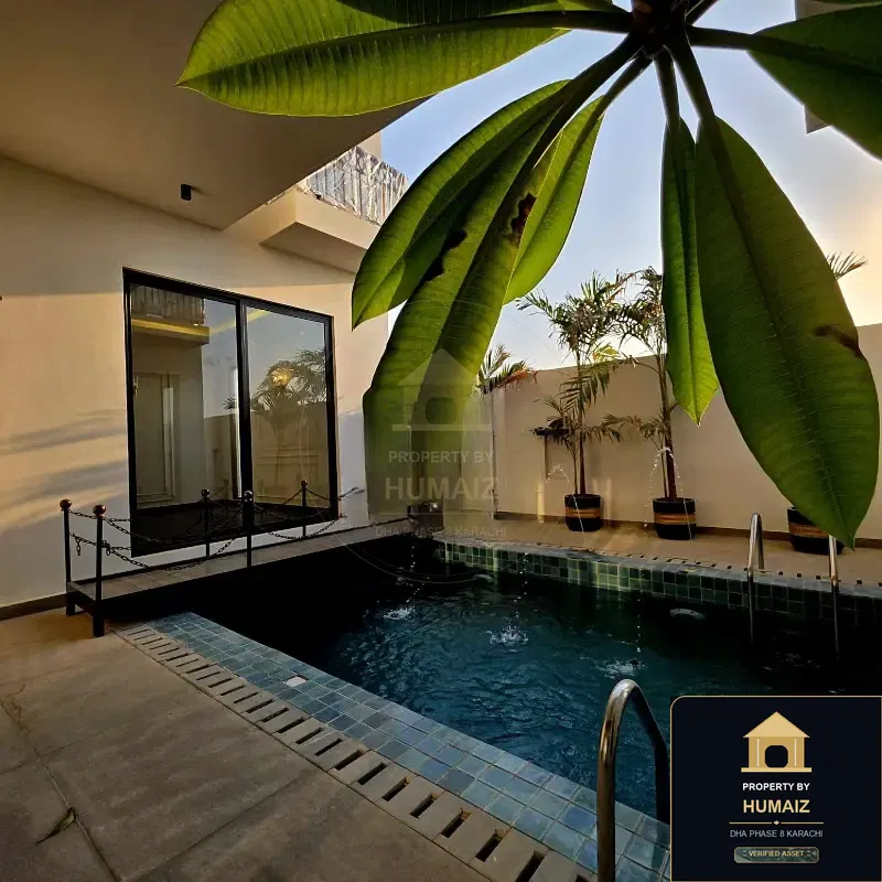 500 Sq. Yd. 5-Bedroom Luxury Villa (West Open, 6 Bath, Residence 2) in Khayaban-e-Sahil For Sale in DHA Phase 8 Karachi — Photograph 12