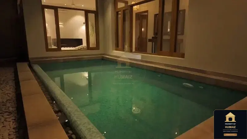 500 Sq. Yd. 6-Bedroom Luxury Villa (Private Pool, 6 Bath, Residence 3) in Khayaban-e-Faisal For Sale in DHA Phase 8 Karachi — Photograph 9