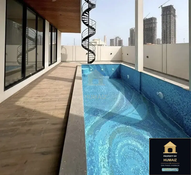 500 Sq. Yd. 5-Bedroom Luxury Villa (Private Pool, 5 Bath, Residence 40) in DHA Phase 8 For Sale in DHA Phase 8 Karachi — Photograph 46