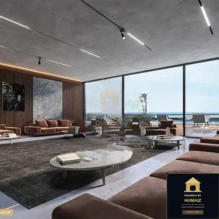 1-Bedroom Luxury Apartment (1 Bath, Suite 90) at HMR Waterfront For Sale in DHA Phase 8 Karachi — Photograph 4