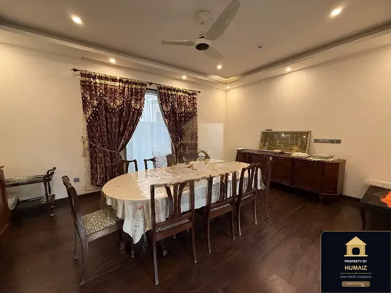 500 Sq. Yd. 4-Bedroom Luxury Villa (Basement, 4 Bath, Residence 9) in DHA Phase 8 For Rent in DHA Phase 8 Karachi — Property by Humaiz Architectural Asset