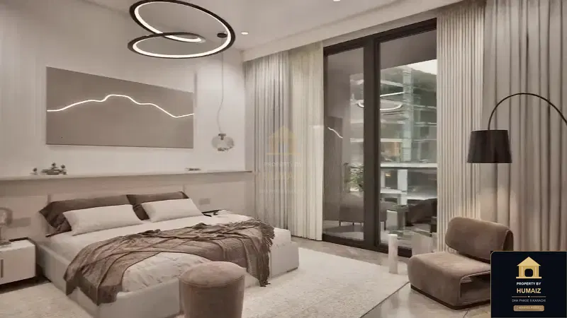 3-Bedroom Luxury Apartment (Sea Facing, 3 Bath, Suite 48) at HMR Waterfront For Sale in DHA Phase 8 Karachi — Photograph 20