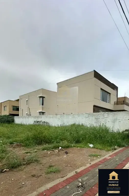 500 Sq. Yd. Residential Plot (West Open, Parcel 2) in Zone B For Sale in DHA Phase 8 Karachi — Property by Humaiz Architectural Asset