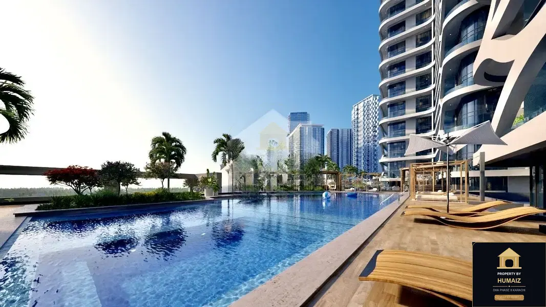 122 Sq. Yd. 1-Bedroom Luxury Villa at HMR Waterfront For Sale in DHA Phase 8 Karachi — Photograph 11