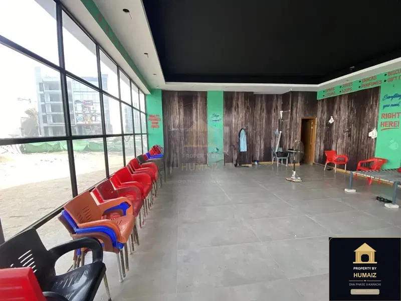 200 Sq. Yd. Commercial Retail Shop (Boulevard Facing, Unit 5) on Zulfiqar Commercial For Rent in DHA Phase 8 Karachi — Property by Humaiz Architectural Asset