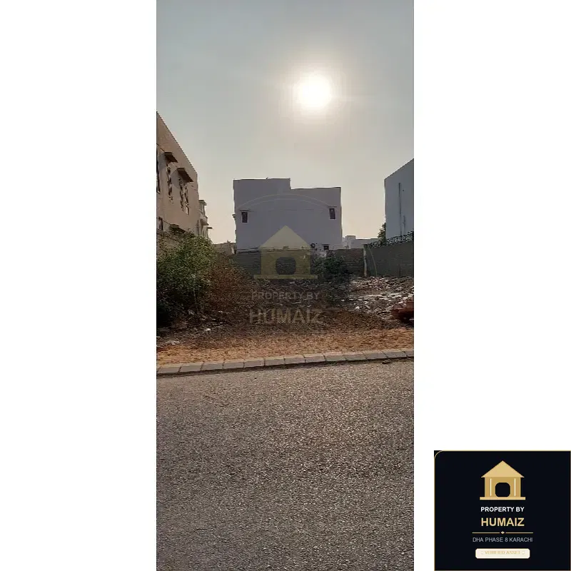 500 Sq. Yd. Residential Plot (Brand New, Parcel 6) in Khayaban-e-Shujaat For Sale in DHA Phase 8 Karachi — Property by Humaiz Architectural Asset