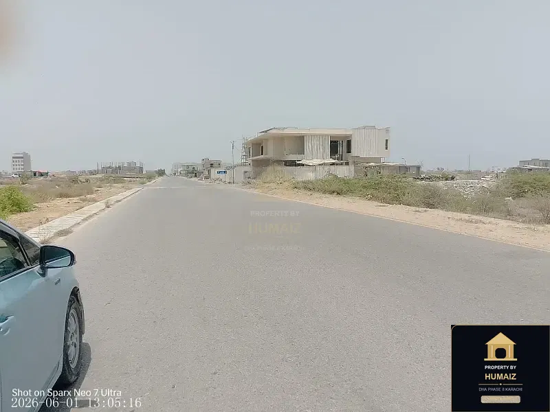 2,000 Sq. Yd. Residential Plot (Corner, Parcel 1) in Zone C For Sale in DHA Phase 8 Karachi — Photograph 2