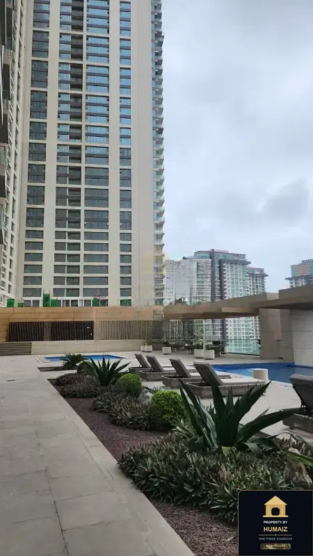3-Bedroom Luxury Apartment (Sea Facing, 5 Bath, Suite 17) at Reef Towers For Rent in DHA Phase 8 Karachi — Photograph 19