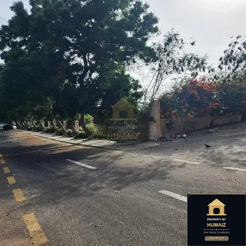 1,000 Sq. Yd. Residential Plot (Parcel 39) in Zone A For Sale in DHA Phase 8 Karachi — Property by Humaiz Architectural Asset