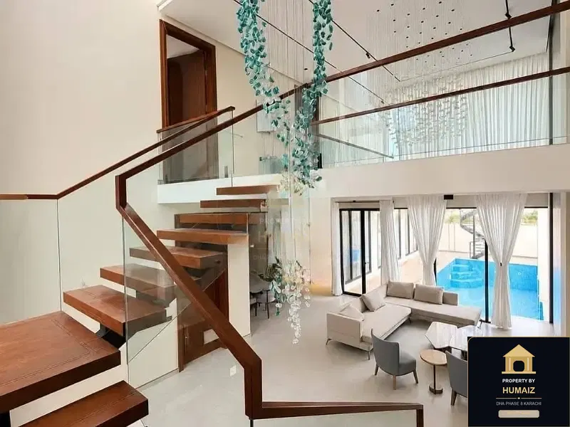 500 Sq. Yd. 5-Bedroom Luxury Villa (Private Pool, 6 Bath, Residence 5) in Khayaban-e-Sahil For Sale in DHA Phase 8 Karachi — Photograph 4