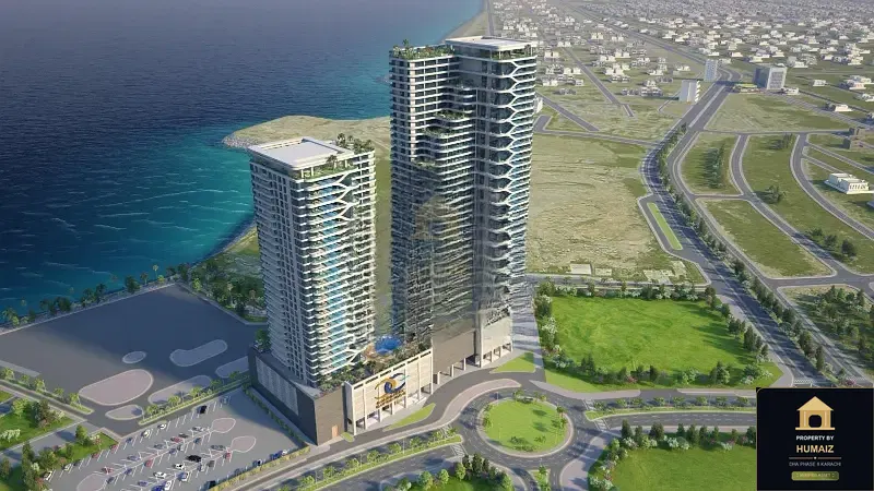 1-Bedroom Luxury Apartment (1 Bath, Suite 62) at HMR Waterfront For Sale in DHA Phase 8 Karachi — Photograph 8