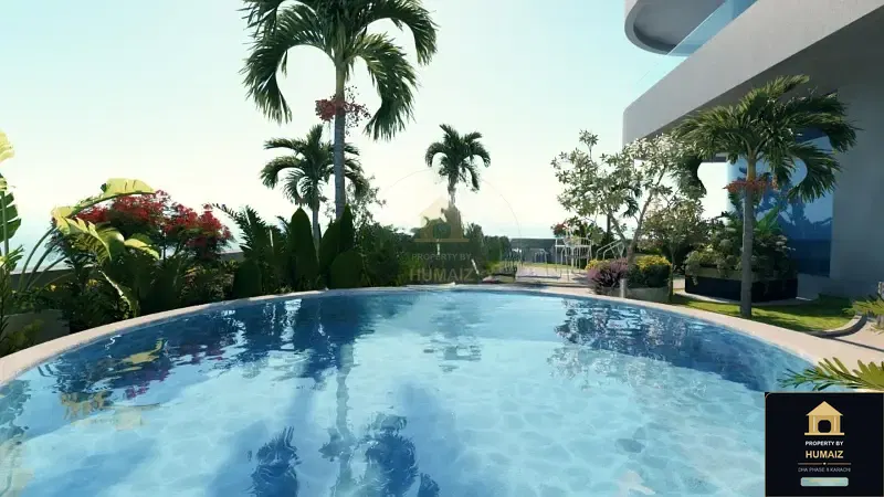 3-Bedroom Luxury Apartment (Sea Facing, 3 Bath, Suite 9) at HMR Waterfront For Sale in DHA Phase 8 Karachi — Photograph 6