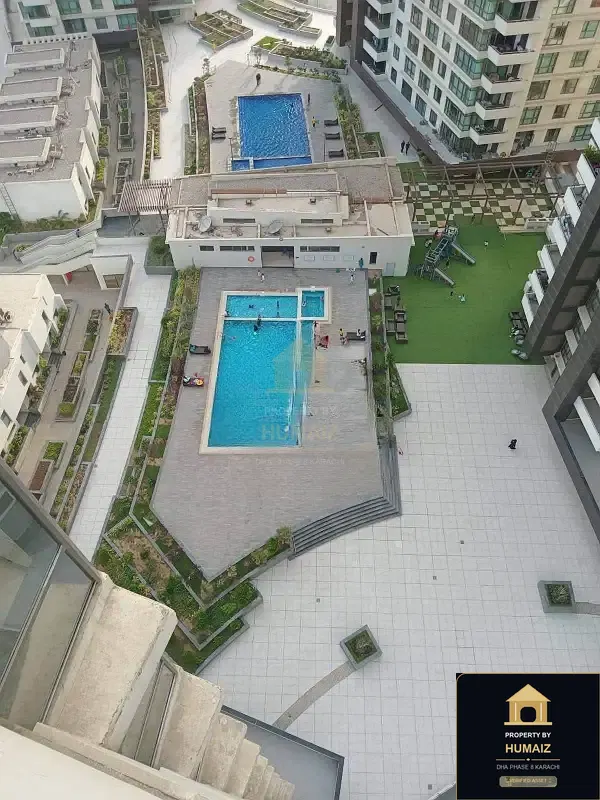 3-Bedroom Luxury Apartment (3 Bath, Suite 34) at Pearl Towers For Rent in DHA Phase 8 Karachi — Photograph 3