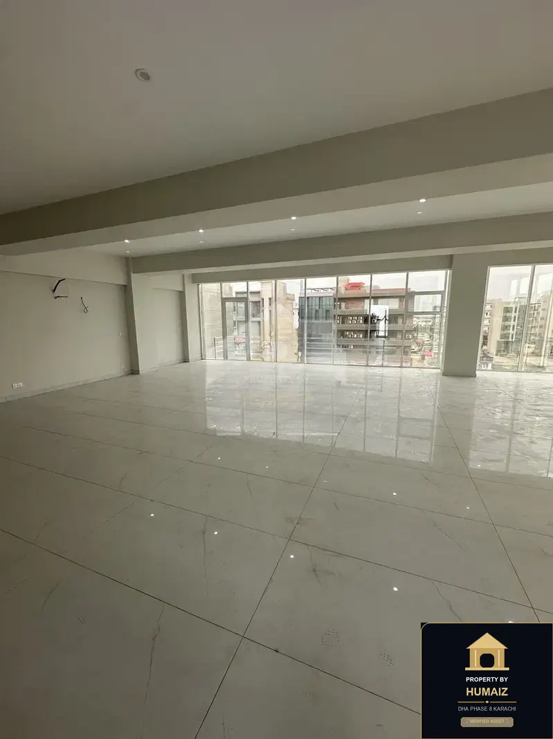 233 Sq. Yd. Corporate Office Space (Boulevard Facing, Unit 4) on Al-Murtaza Commercial For Rent in DHA Phase 8 Karachi — Photograph 4