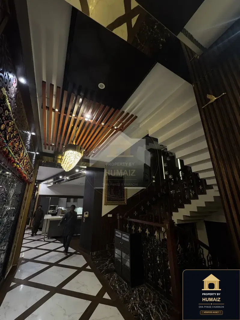 1,000 Sq. Yd. 6-Bedroom Luxury Villa (Private Pool, 6 Bath, Residence 14) in Zone A For Sale in DHA Phase 8 Karachi — Property by Humaiz Architectural Asset