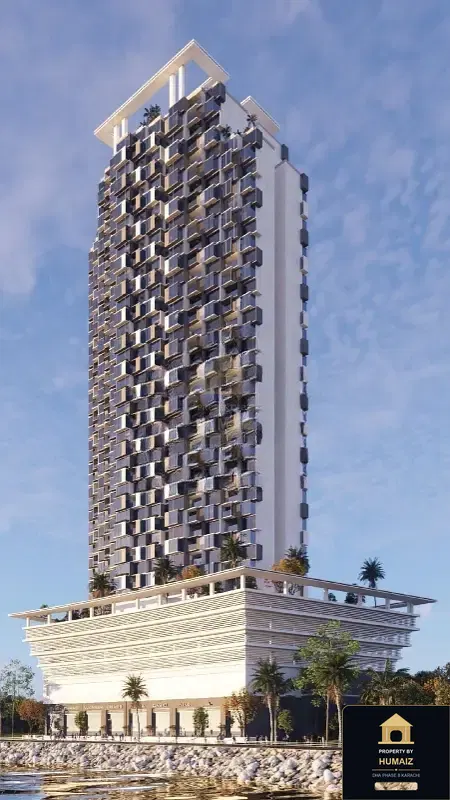 2-Bedroom Luxury Apartment (Sea Facing, 2 Bath, Suite 60) at HMR Waterfront For Sale in DHA Phase 8 Karachi — Photograph 16