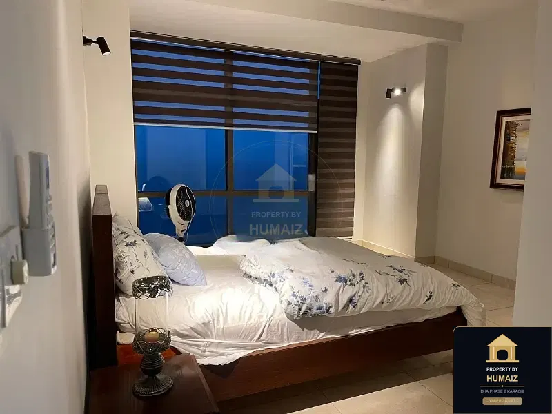 3-Bedroom Luxury Apartment (Sea Facing, 4 Bath, Suite 23) at Pearl Towers For Rent in DHA Phase 8 Karachi — Photograph 13
