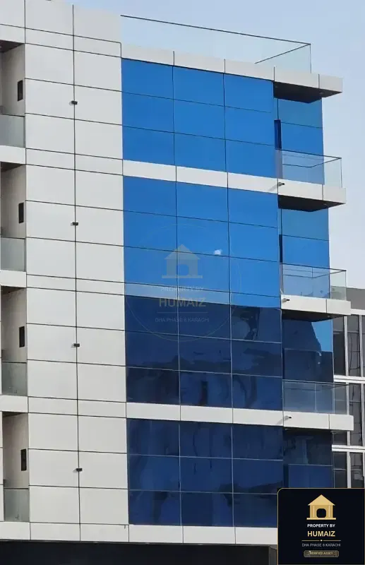 200 Sq. Yd. Commercial Building (Corner, 4 Bath, Unit 5) on Zulfiqar Commercial For Sale in DHA Phase 8 Karachi — Property by Humaiz Architectural Asset