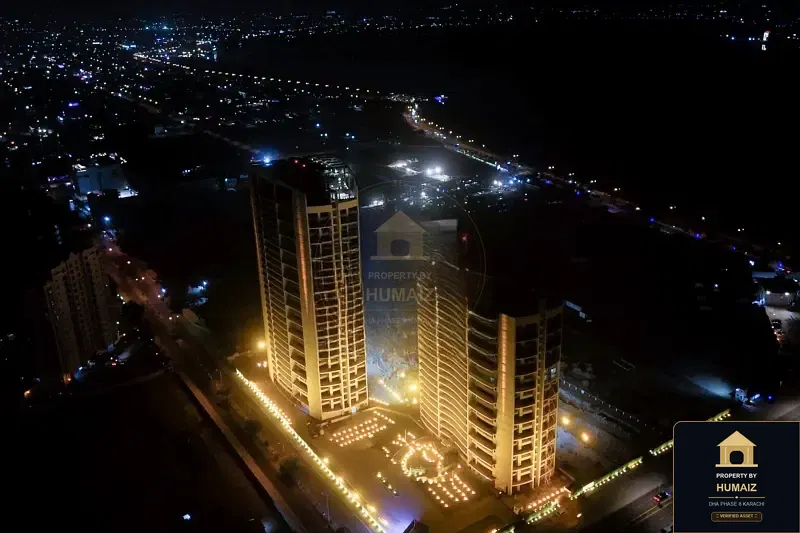 3-Bedroom Luxury Apartment (Sea Facing, 2 Bath, Suite 8) at The Arkadians For Sale in DHA Phase 8 Karachi — Photograph 4