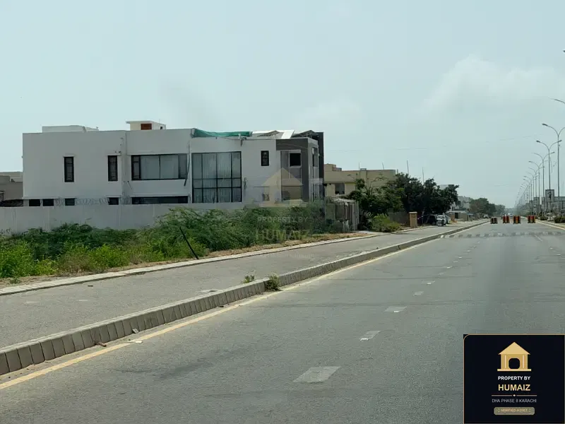 600 Sq. Yd. Residential Plot (Parcel 2) in Zone E For Sale in DHA Phase 8 Karachi — Property by Humaiz Architectural Asset