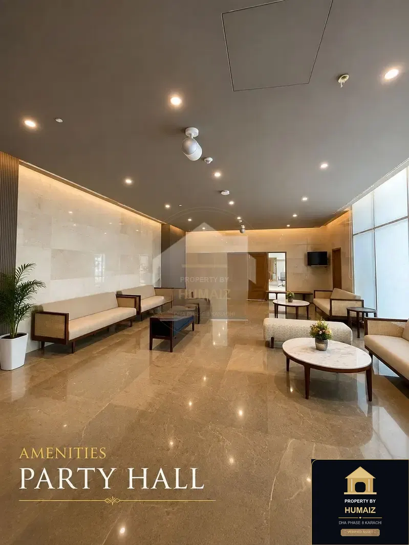1-Bedroom Luxury Apartment (Sea Facing, 2 Bath, Suite 3) at The Views For Rent in DHA Phase 8 Karachi — Photograph 9