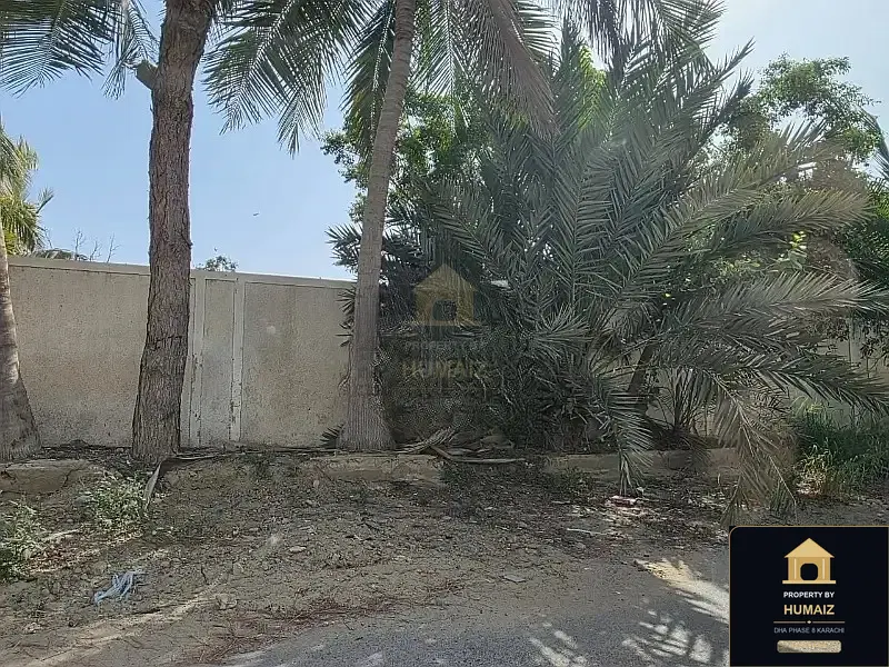1,000 Sq. Yd. Residential Plot (Parcel 35) in Zone A For Sale in DHA Phase 8 Karachi — Property by Humaiz Architectural Asset