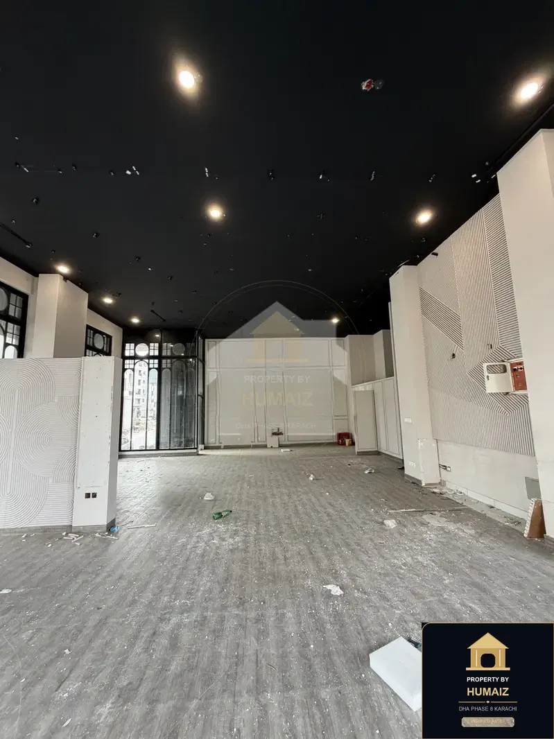 356 Sq. Yd. Commercial Retail Shop (Basement, 1 Bath, Unit 1) on Al-Murtaza Commercial For Rent in DHA Phase 8 Karachi — Photograph 16