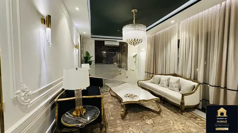1,000 Sq. Yd. 6-Bedroom Luxury Villa (Basement, 7 Bath, Residence 5) in Zone A For Sale in DHA Phase 8 Karachi — Photograph 2