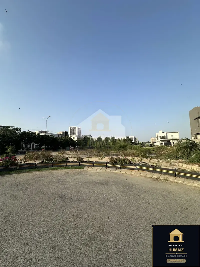 500 Sq. Yd. Residential Plot (West Open, Parcel 118) in DHA Phase 8 For Sale in DHA Phase 8 Karachi — Photograph 4