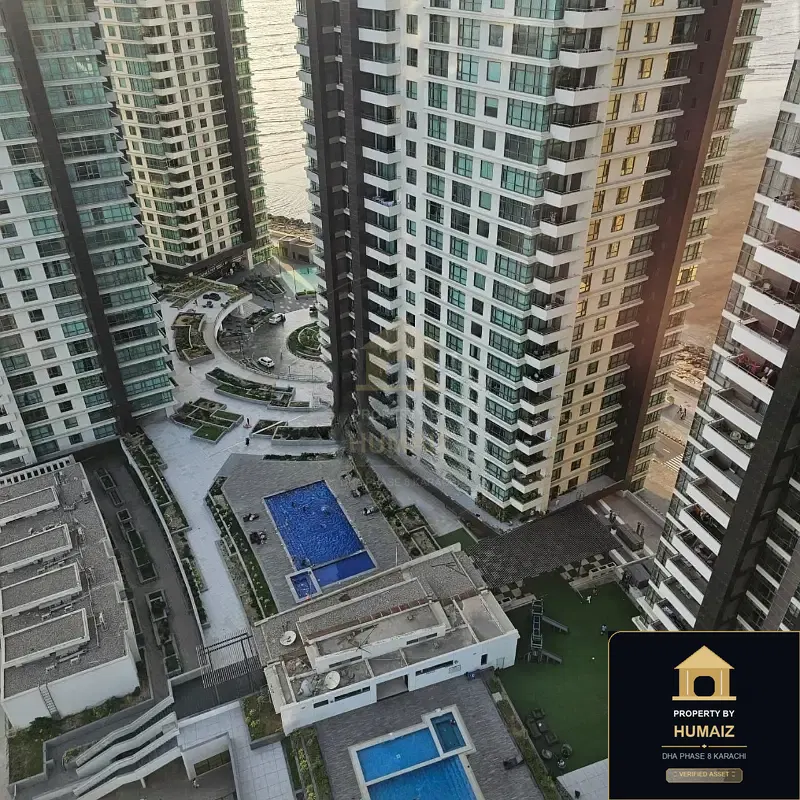 3-Bedroom Luxury Apartment (Sea Facing, 5 Bath, Suite 33) at Pearl Towers For Sale in DHA Phase 8 Karachi — Photograph 7