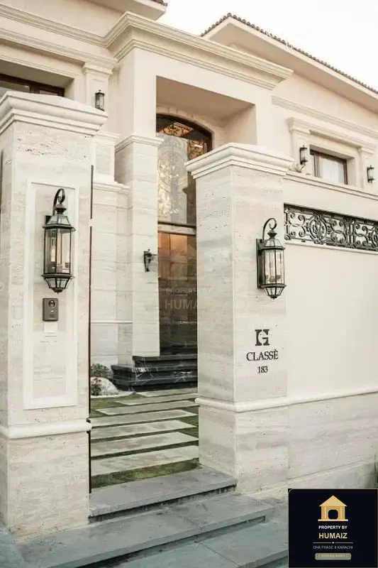 1,000 Sq. Yd. 6-Bedroom Luxury Villa (Private Pool, 6 Bath, Residence 17) in Zone A For Sale in DHA Phase 8 Karachi — Photograph 2
