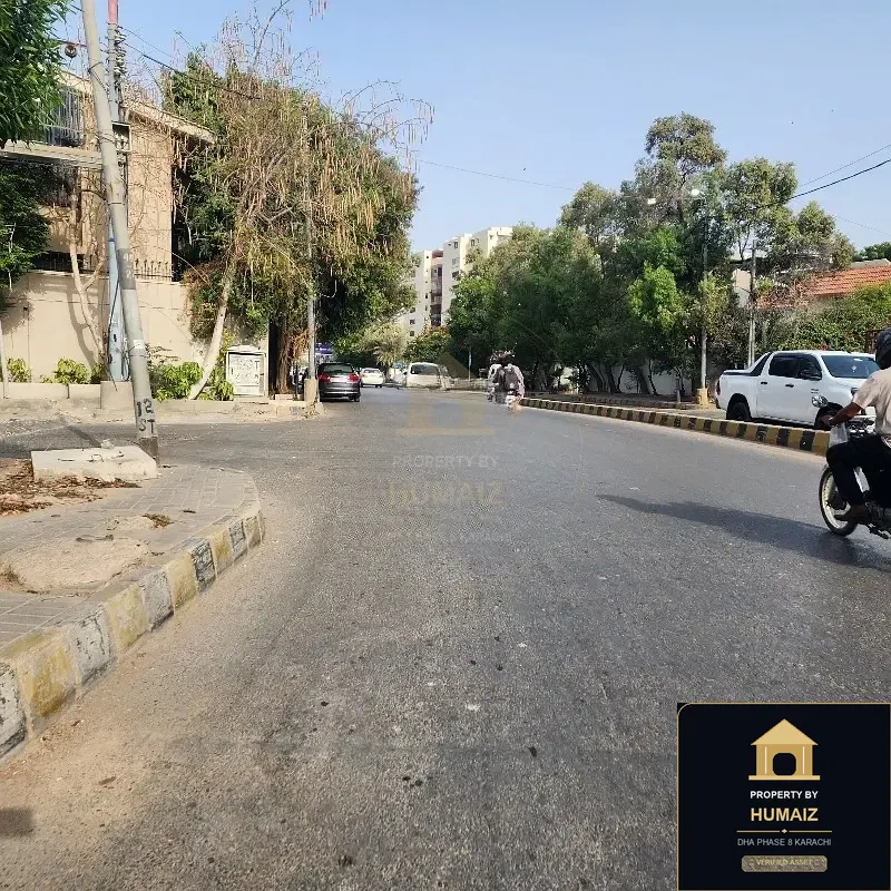 500 Sq. Yd. Residential Plot (Corner, Parcel 16) in Zone A For Sale in DHA Phase 8 Karachi — Property by Humaiz Architectural Asset