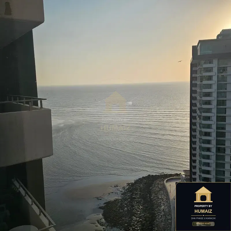 2-Bedroom Luxury Apartment (Private Pool, 4 Bath, Suite 1) at Reef Towers For Rent in DHA Phase 8 Karachi — Photograph 3