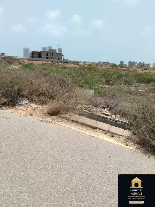 1,000 Sq. Yd. Residential Plot (West Open, Parcel 4) in Zone D For Sale in DHA Phase 8 Karachi — Photograph 2