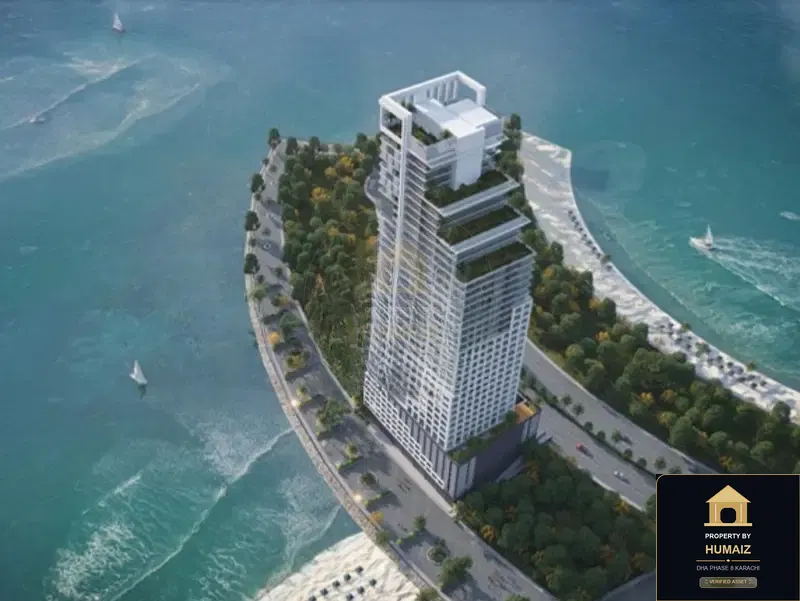 2-Bedroom Luxury Apartment (Sea Facing, 2 Bath, Suite 86) at HMR Waterfront For Sale in DHA Phase 8 Karachi — Photograph 9
