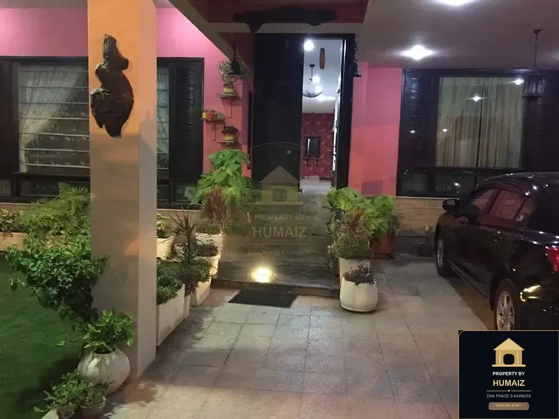 500 Sq. Yd. 4-Bedroom Luxury Villa (West Open, 5 Bath, Residence 3) in DHA Phase 8 For Sale in DHA Phase 8 Karachi — Property by Humaiz Architectural Asset