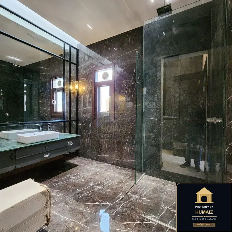 1,000 Sq. Yd. 6-Bedroom Luxury Villa (Private Pool, 7 Bath, Residence 3) in Zone A For Sale in DHA Phase 8 Karachi — Photograph 27