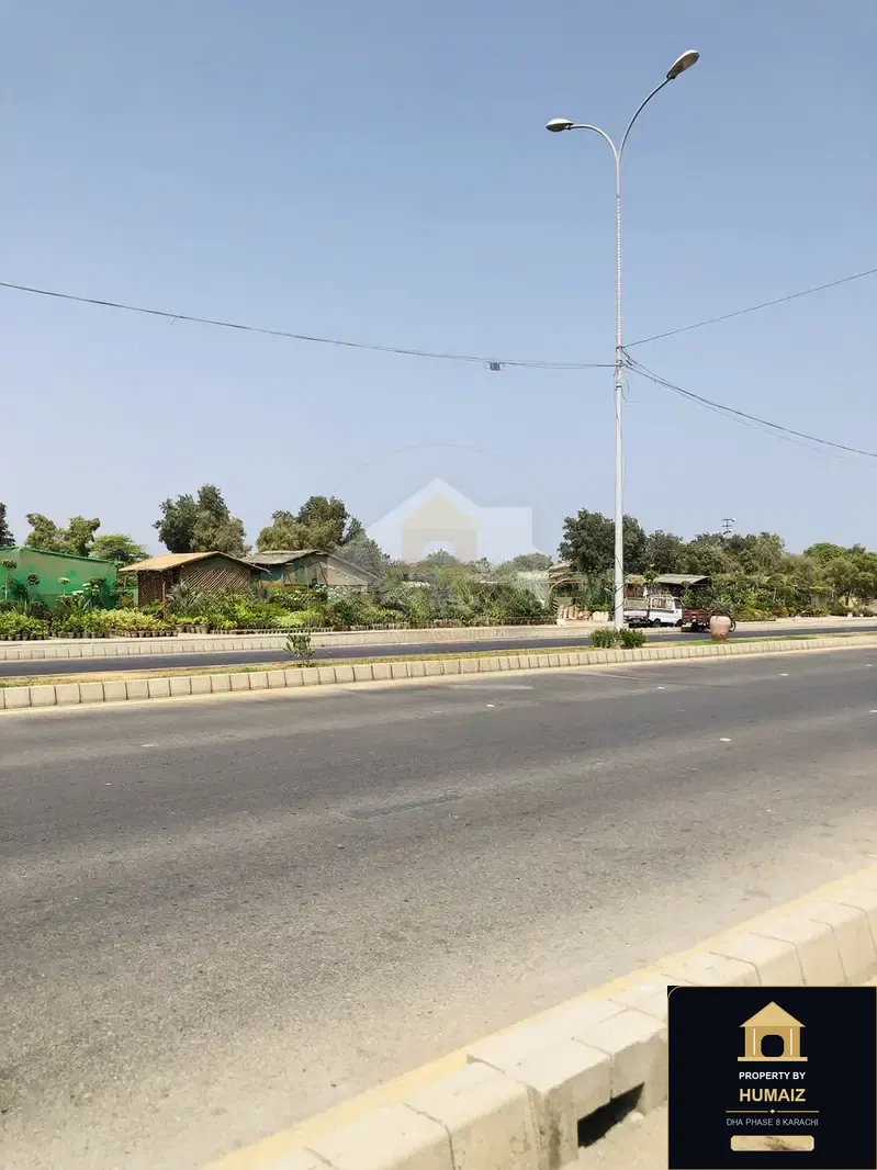 1,000 Sq. Yd. Residential Plot (Corner, Parcel 3) in Zone E For Sale in DHA Phase 8 Karachi — Photograph 2