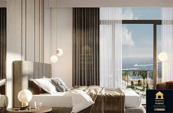 2-Bedroom Luxury Apartment (Sea Facing, 4 Bath, Suite 12) at Park Edge For Sale in DHA Phase 8 Karachi — Property by Humaiz Architectural Asset