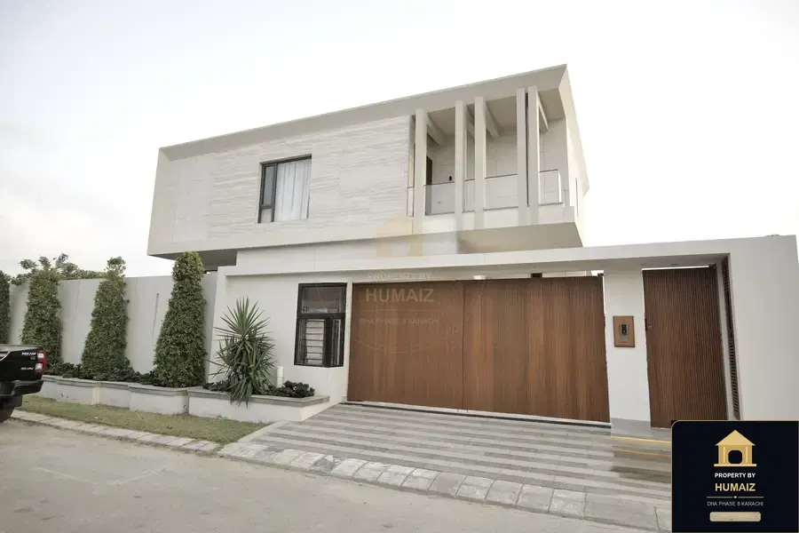 1,000 Sq. Yd. 7-Bedroom Luxury Villa in Khayaban-e-Bahria For Sale in DHA Phase 8 Karachi — Property by Humaiz Architectural Asset
