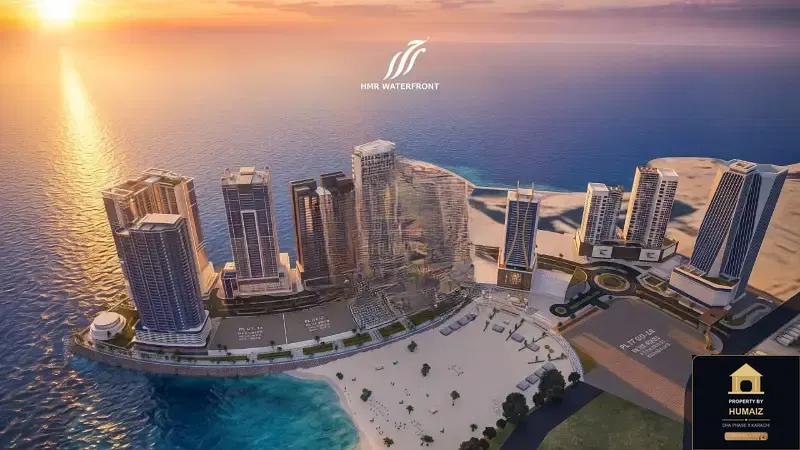 1-Bed Luxury Penthouse (Sea Facing, 1 Bath, Suite 7) at HMR Waterfront For Sale in DHA Phase 8 Karachi — Property by Humaiz Architectural Asset