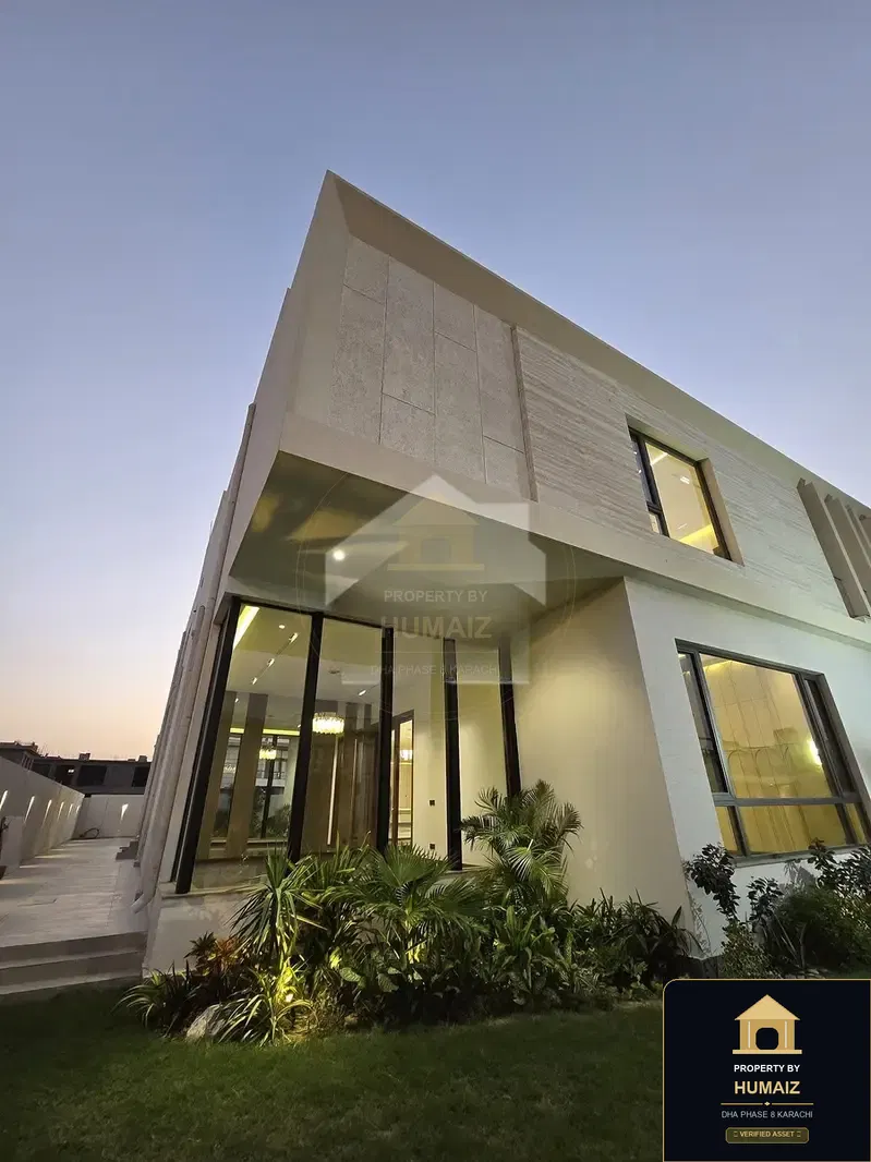 1,000 Sq. Yd. 7-Bedroom Luxury Villa (Private Pool, Residence 3) in DHA Phase 8 For Sale in DHA Phase 8 Karachi — Property by Humaiz Architectural Asset