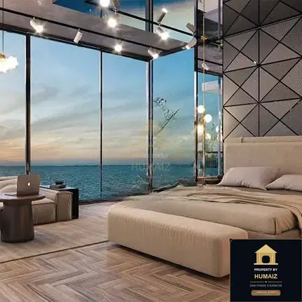 2-Bed Luxury Penthouse (Penthouse, 2 Bath, Suite 9) at HMR Waterfront For Sale in DHA Phase 8 Karachi — Photograph 2