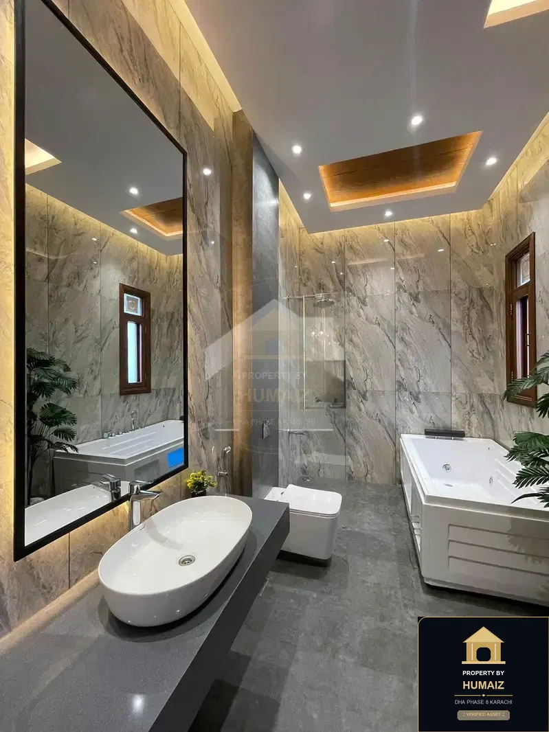 500 Sq. Yd. 6-Bedroom Luxury Villa (West Open, 6 Bath, Residence 105) in DHA Phase 8 For Sale in DHA Phase 8 Karachi — Photograph 17