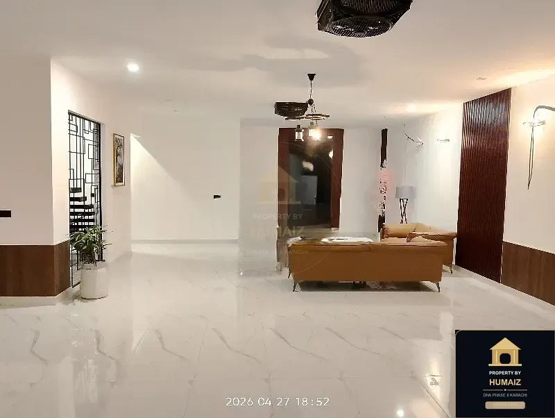 500 Sq. Yd. 6-Bedroom Luxury Villa (Private Pool, 6 Bath, Residence 18) in DHA Phase 8 For Sale in DHA Phase 8 Karachi — Photograph 3
