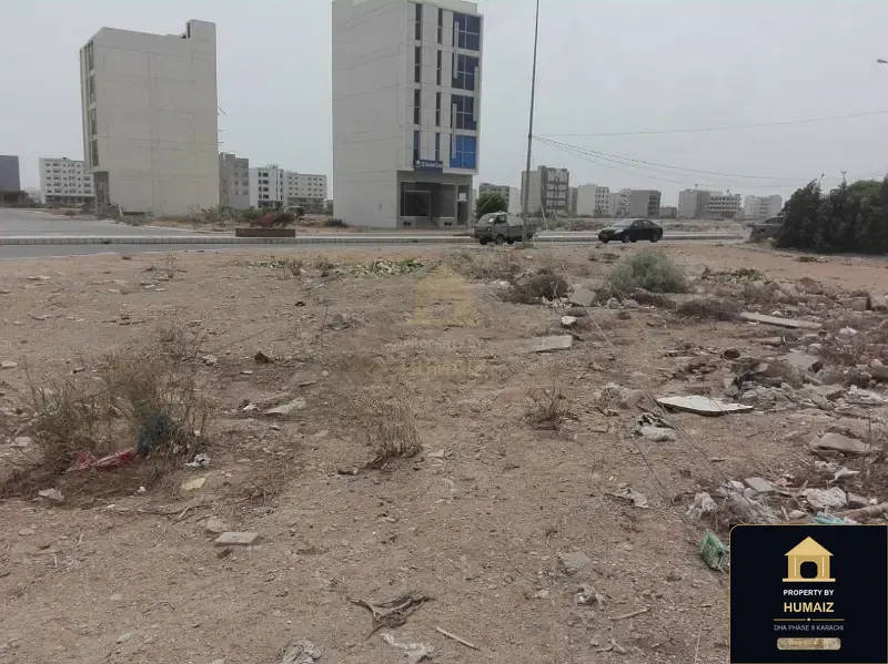 100 Sq. Yd. Commercial Plot (Parcel 2) in Khayaban-e-Iqbal For Sale in DHA Phase 8 Karachi — Photograph 2