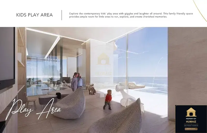 3-Bedroom Luxury Apartment (Sea Facing, 3 Bath, Suite 21) at HMR Waterfront For Sale in DHA Phase 8 Karachi — Photograph 12